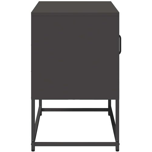  ormarić crni 68x39x60,5 cm čelični Slike
