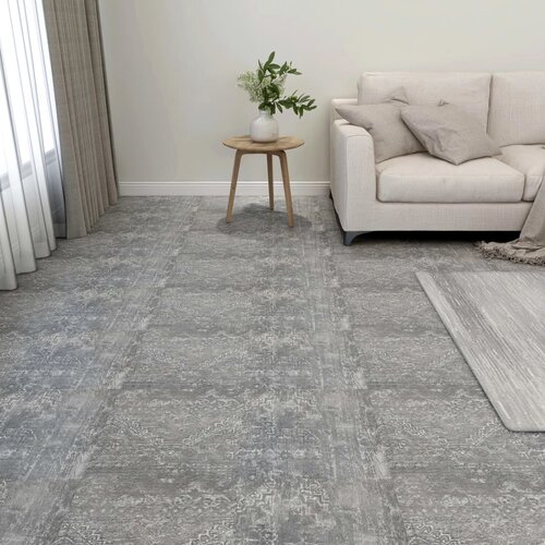 VidaXL Samoljepljive podne obloge 20 kom PVC 1,86 m&amp;sup2; siva boja betona Slike