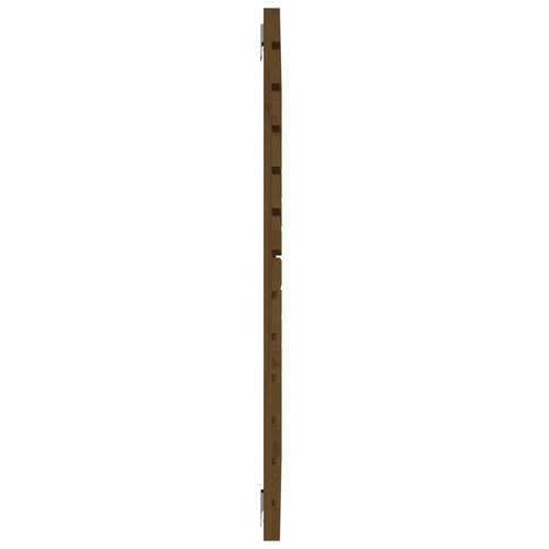  Zidno uzglavlje boja meda 106x3x91,5 cm masivna borovina Slike