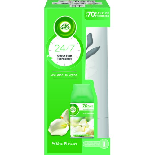 AIRWICK AIR WICK avtomatični komplet za osvežitev zraka, White Flowers, 250ml Cene