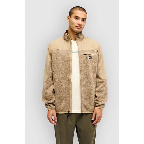 Quiksilver Keller Outdoor Fz Zip Hoodie kelp heather Cene