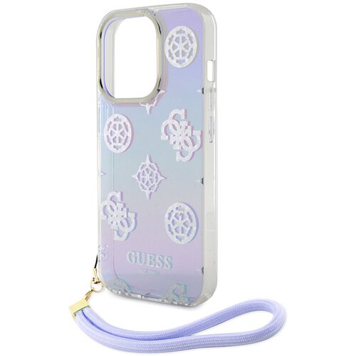 Guess Maska za telefon iPhone 15 6.1, GUHCP15SHPELISU, Lavanda Cene