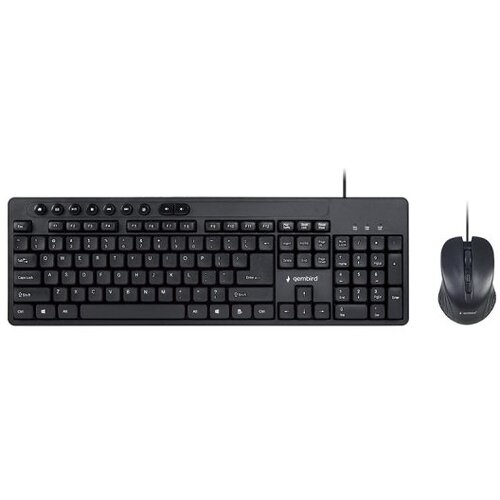 Gembird Tastatura + mi&scaron; KBS-UM-04, multimedia USB, USA layout Cijene