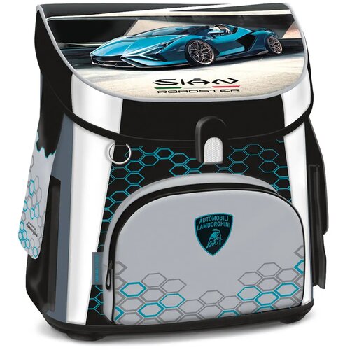 Ars Una Lamborghini kompaktni ergonomski školski ruksak s magnetskim zatvaranjem, 33x41x24 cm Cene