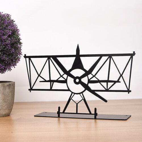 Atelier Del Sofa dekorativna figura glider, 27x17 cm, 1.5 mm, crna Cene