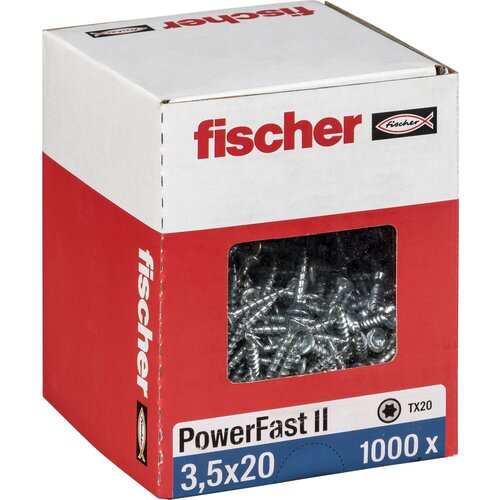 Fischer PowerFast II 3,5x20 SK TX VG blvz 1000 Slike