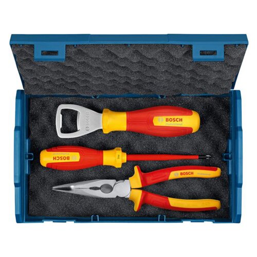 Bosch 3-delni novogodišnji set vde alata u l-boxx mini koferu (1600A035DG) Cene