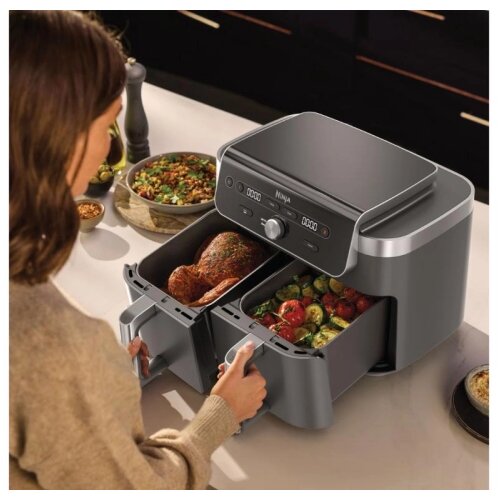 Ninja Air Fryer DZ901EU DualZone XL/9,5L/2470W/crna Slike