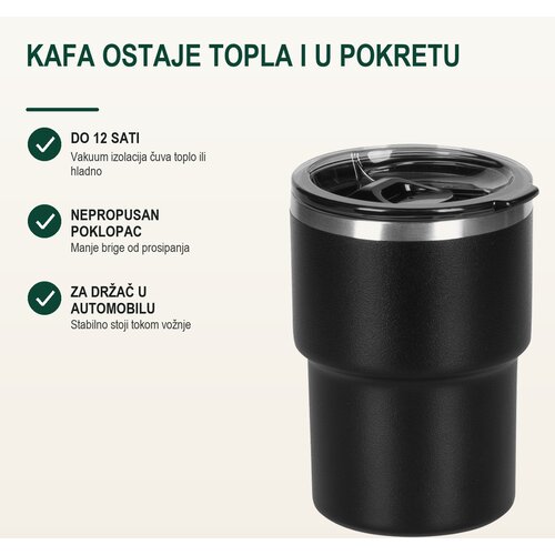 Castelli Termo &scaron;olja Brilla, 355 ml, Crna Cene