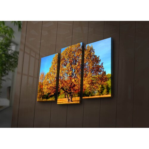 Wallity Set slika sa LED rasvjetom 3PATIACT-26, 3 dijela Cene