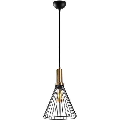 Opviq lights Crna viseća svjetiljka s metalnim sjenilom ø 24 cm Dear – Cijene