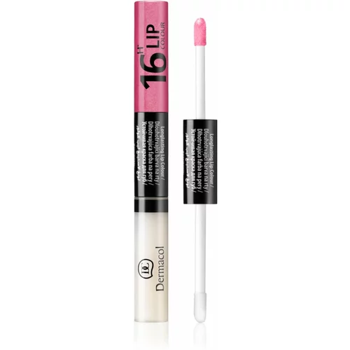 Dermacol 16H Lip Colour dolgoobstojna dvofazna barva in sijaj za ustnice odtenek 11 4.8 g