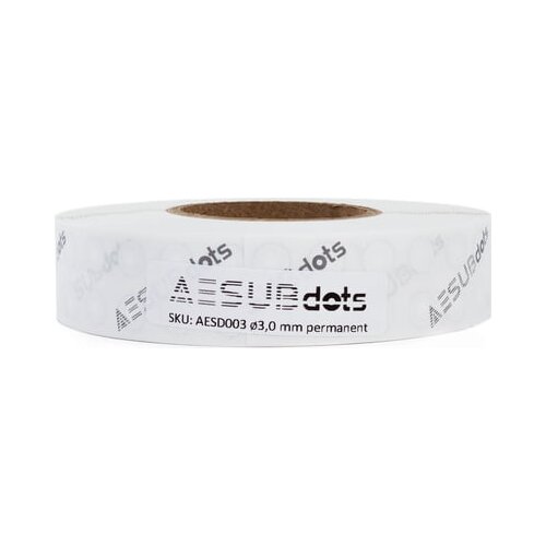 AESUB AESUBdots Black &amp;amp; White Referenzpunkte - 3 mm Slike