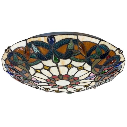 Brilagi tiffany vitražna plafonska lampa luisa 2xE27/60W/230V prečnik 40 cm Slike