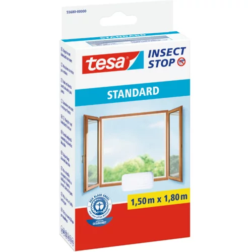 Tesa insect Stop Zaštitna mreža protiv insekata Standard (D x Š: 180 x 150 cm, Bijele boje)
