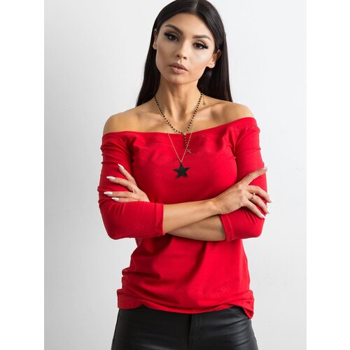 BASIC Feel Good Blouse-RV-BZ-4692.56-red Cene