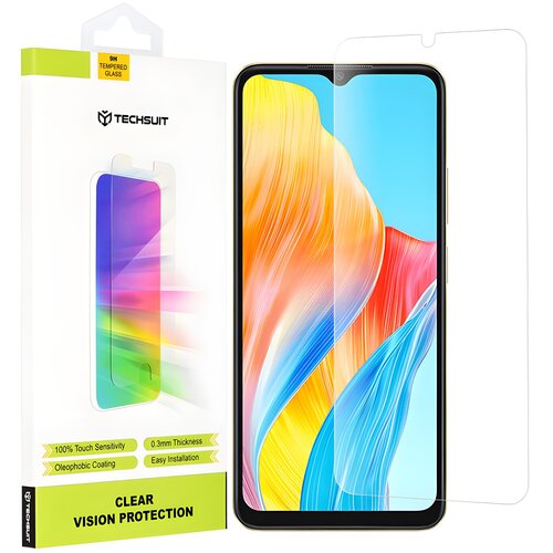 Techsuit za&scaron;titno staklo 9H za Oppo A38/A18 - Prozirna Cijene