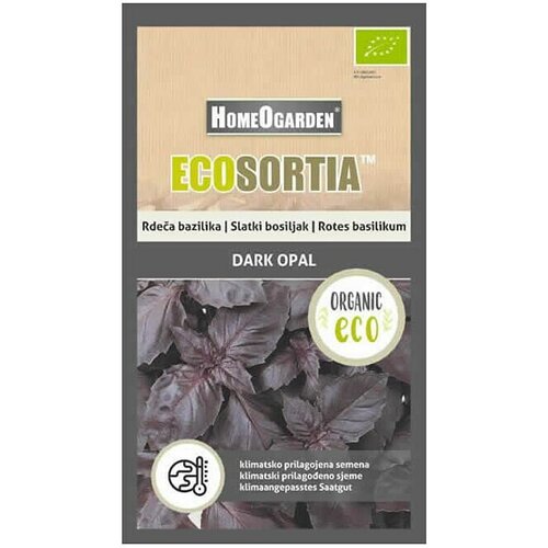HOMEOGARDEN Sjeme povrća Ecosortia slatki bosiljak (Botanički opis: Ocimum basilicum L.) Cijene