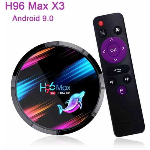 RIFF H96 MAX X3 Smart TV Box Amlogic S905X3 4Gb + 128Gb, (21155127)