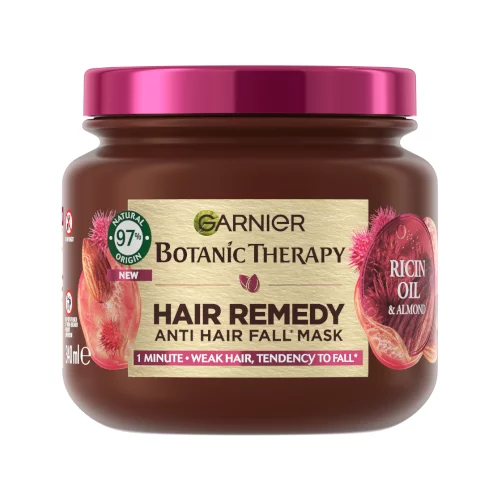 Garnier Botanic Therapy negovalna maska za lase - Ricin Oil & Almond Hair Mask