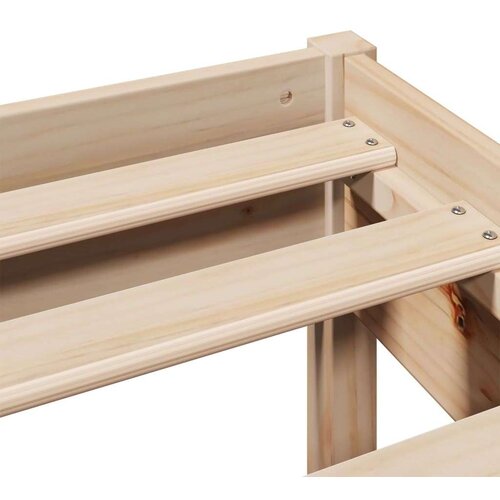 vidaXL Okvir kreveta bez madraca 140 x 190 cm od masivne borovine Cijene