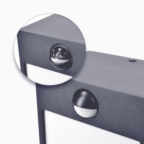  Brilagi-LED Spoljno zidno svetlo sa senzorom TERNI LED/12W/230V antracit IP44 Slike