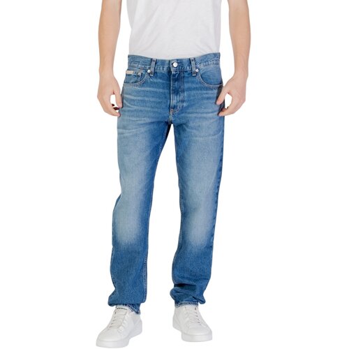Calvin Klein Jeans Kavbojke slim SLIM STRAIGHT J30J326541 Modra Cene