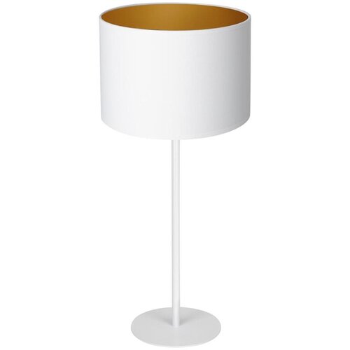  Stona lampa ARDEN 1x E27/60W/230V prečnik 25 cm bela/zlatna Cene