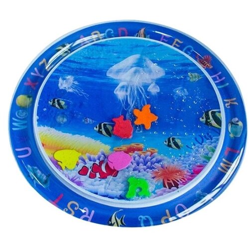 Bbo VODENA PODLOGA ZA IGRU (PPD-DZ) &amp;ndash; ROUND BLUE JELLYFISH (PPD-DZ-yxsm) Slike