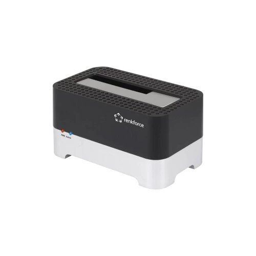 Renkforce RF-DOCKING-01 USB 3.2 gen. 1 (USB 3.0) SATA 1 ulaz priključna stanica tvrdog diska 2.5 palac, 3.5 palac Slike