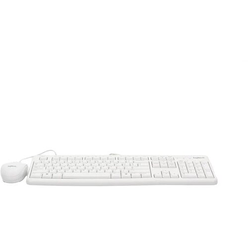 Logitech MK120 Desktop USB US tastatura + USB mi&scaron; beli Cene