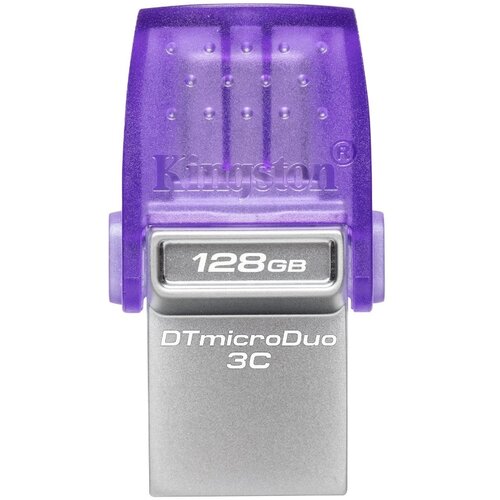 Kingston USB Flash memorija 128 GB, Ljubičasto-srebrna Cene