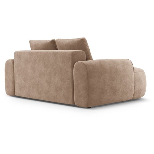 Cosmopolitan Design Svetlo rjava žametna sedežna garnitura 175 cm Linz &amp;ndash; Slike