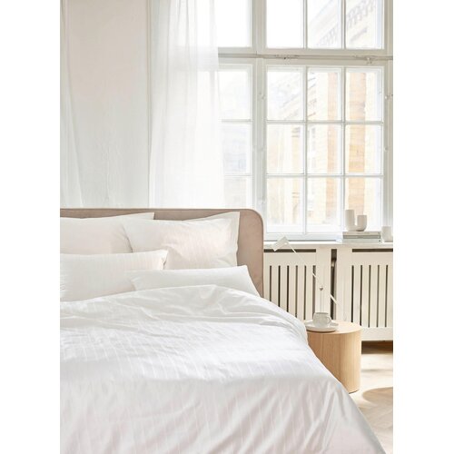 Curt Bauer posteljnina belluno 200/200 cm damast bela Slike