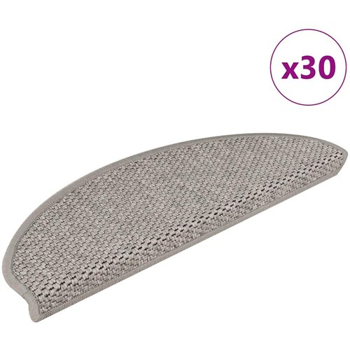  Samoljepljivi otirači za stepenice 30 kom 65x21x4 cm srebrni Cijene