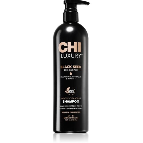 Farouk Systems CHI Luxury Black Seed Oil čistilni šampon za vse tipe las 739 ml za ženske Cene