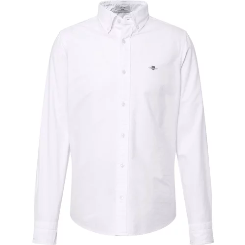Gant Poslovna košulja mornarsko plava / svijetlosiva / crvena / bijela