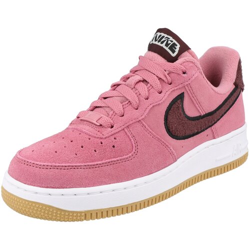 Nike Niske tenisice &amp;#039;Air Force 1&amp;#039; smeđa / svijetloroza / crna Slike