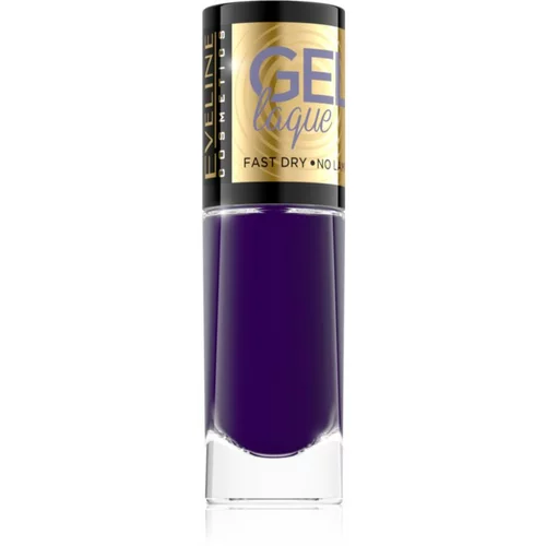 Eveline Cosmetics 7 Days Gel Laque Nail Enamel gel lak za nohte brez uporabe UV/LED lučke odtenek 135 8 ml