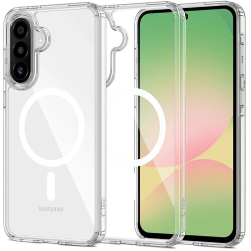 TECH-PROTECT FLEXAIR HYBRID MAGSAFE maska za GALAXY A36 5G CLEAR Slike