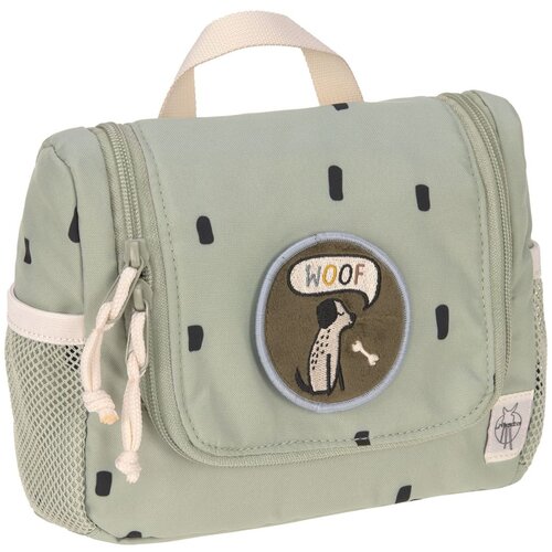 L&amp;auml;ssig toaletna torbica happy prints light olive Slike