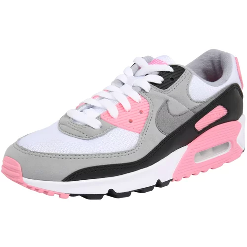 Nike Sportswear Niske tenisice 'Nike Air Max 90' siva / roza / bijela