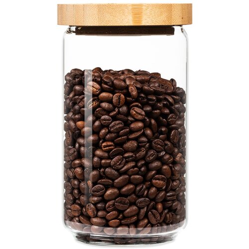 Klarstein Spremnik za pohranu, s čepom od bambusa, 750 ml, može se složiti, hermetički zatvoren Cijene