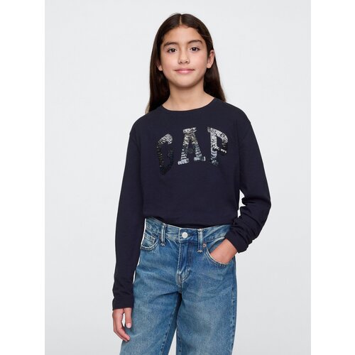 GAP Children's T-shirt with sequin logo - Girls Cene