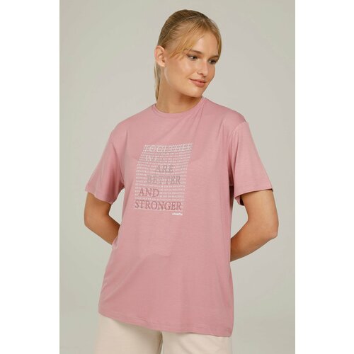 KINETIX T-Shirt - Pink - Regular fit Cene