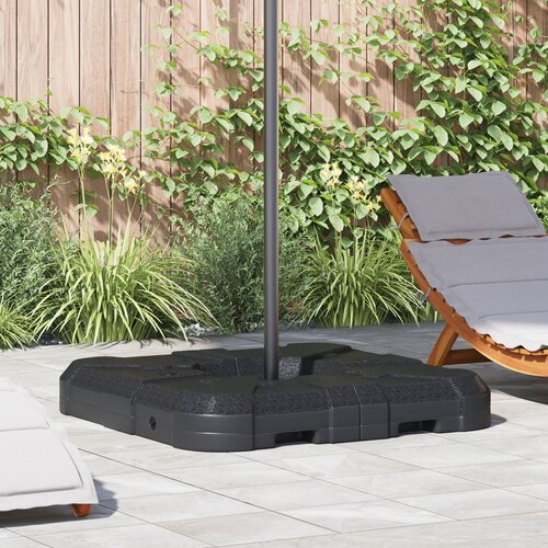 vidaXL Crna Plastika 88.5L x 88.5W x 12H cm Odvojivo Cijene
