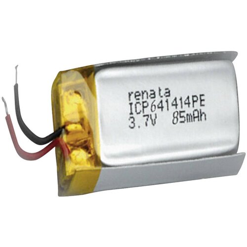 Renata LiPo-akumulator ICP641414PE\, 3\, 7 V\, 85 mAh\, ICP071517\, (D x &Scaron; x V) 14\, 9 x 16\, 8 x 6.8 mm 100694, (20439344) Cene