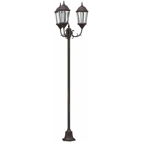  Vrtno svjetlo Bronzana 57 x 49 x 241 cm Aluminij i staklo Slike