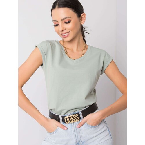 BASIC Feel Good T-shirt-RV-TS-6108.04-pistachio Slike