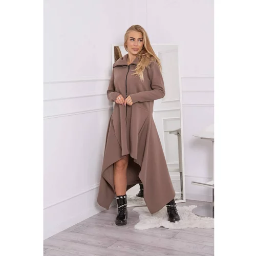 Kesi Insulated dress with longer sides mocca